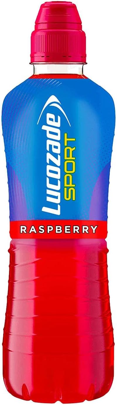 12 x Lucozade Sport Drink Raspberry 500Ml