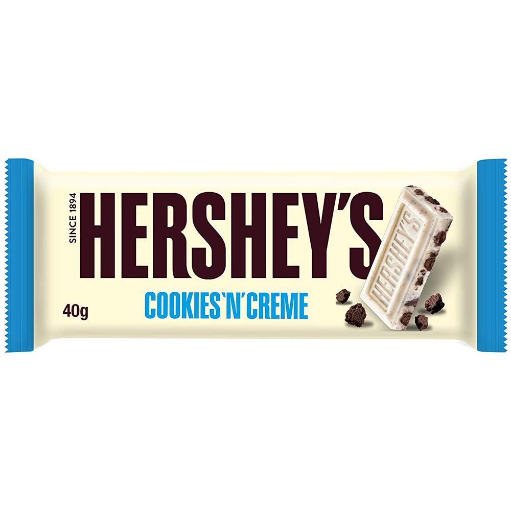 24 x Hershey's Cookies  N  Creme 40G
