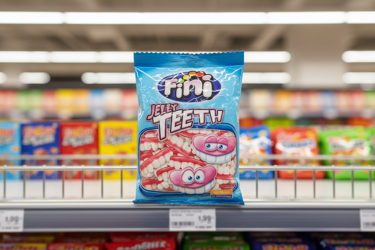 150 x Fini Jelly Teeth 1Kg