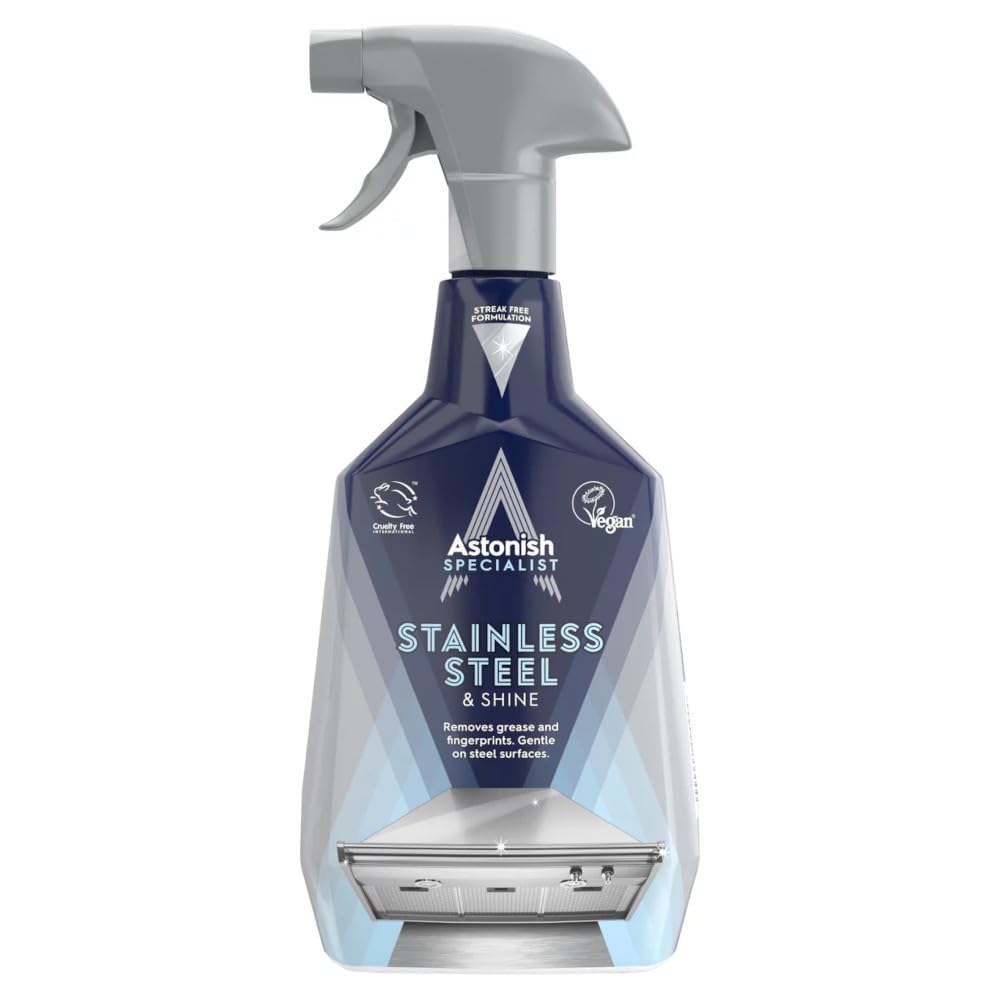 12 X Astonish Specialist Stainless Steel - 750Ml