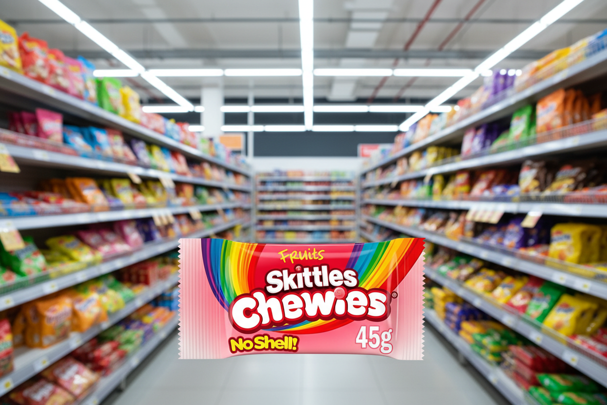 36 x Skittles Chewies Fruits Sweets Bag 45G