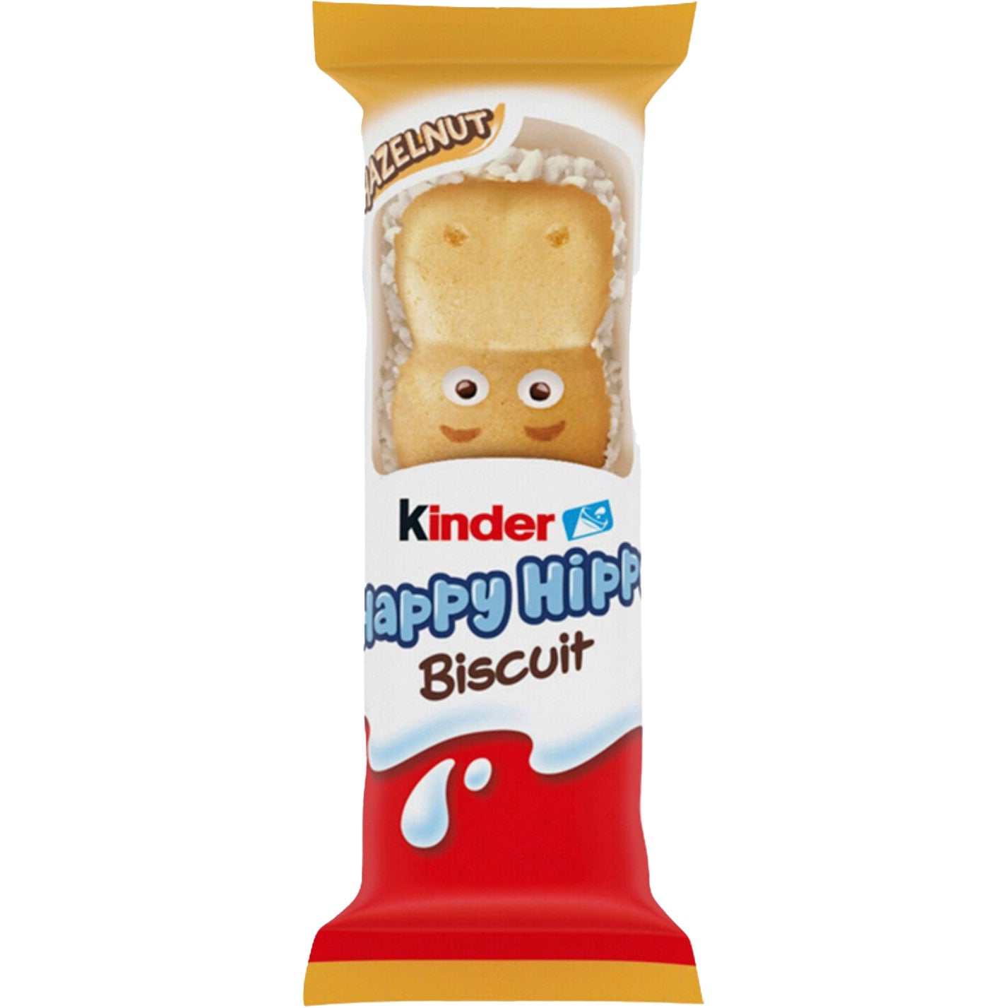 28 x Kinder Happy Hippo Hazelnut Biscuit 20.7G