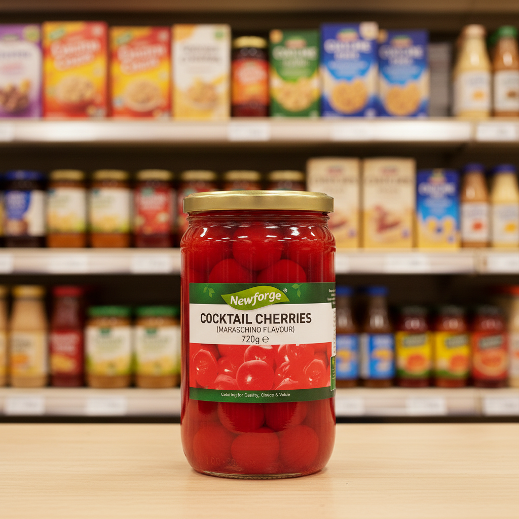 Newforge Cocktail Cherries Maraschino Flavour 720G