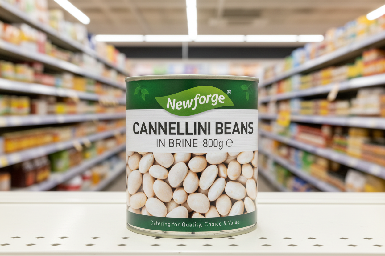 Newforge Cannellini Beans In Salted Water 800G