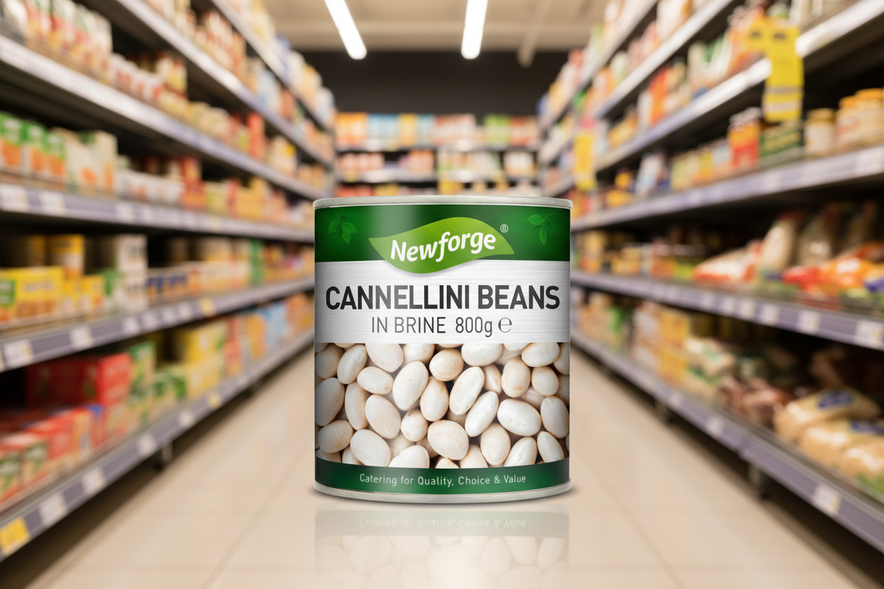 Newforge Cannellini Beans In Salted Water 800G
