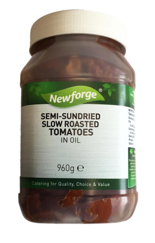 8 x Newforge Semi Sundried Tomatoes 890g