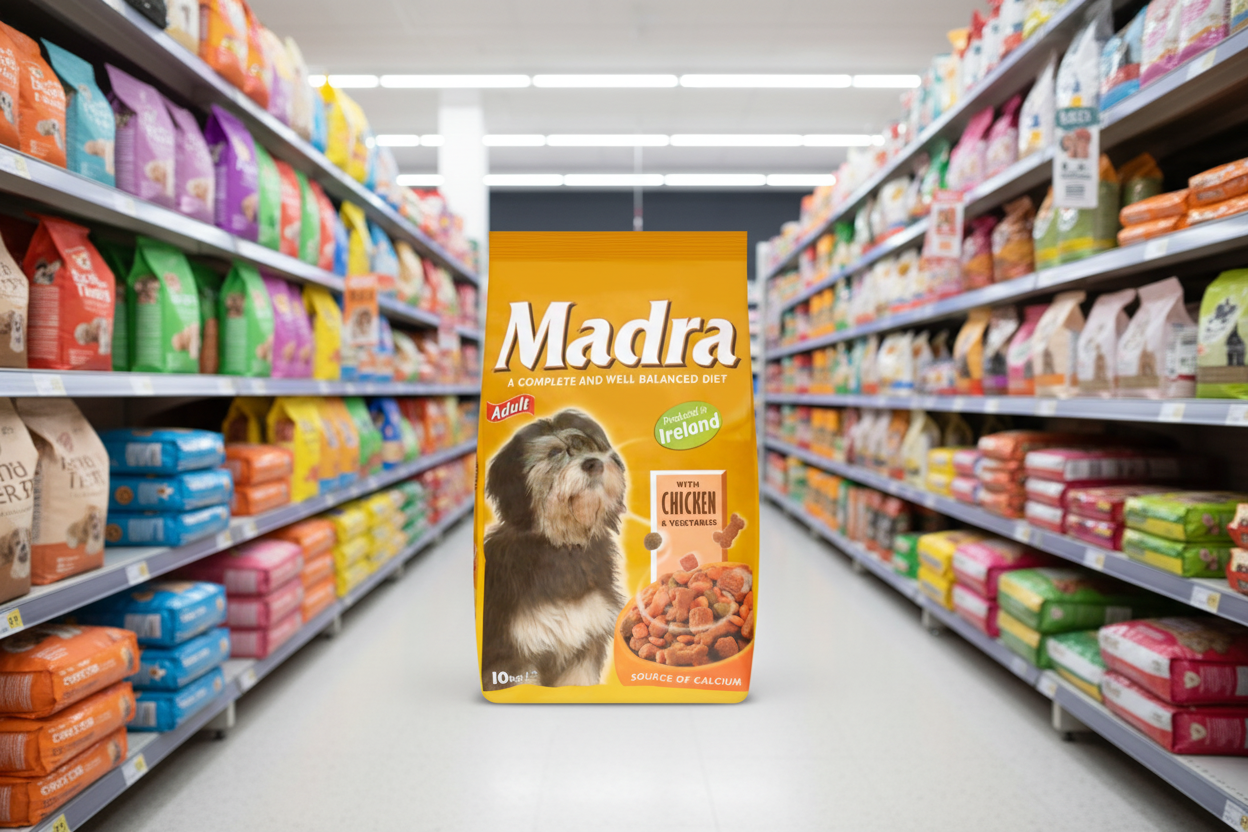 Madra Adult Dog Food With Chicken & Vegetables 10Kg