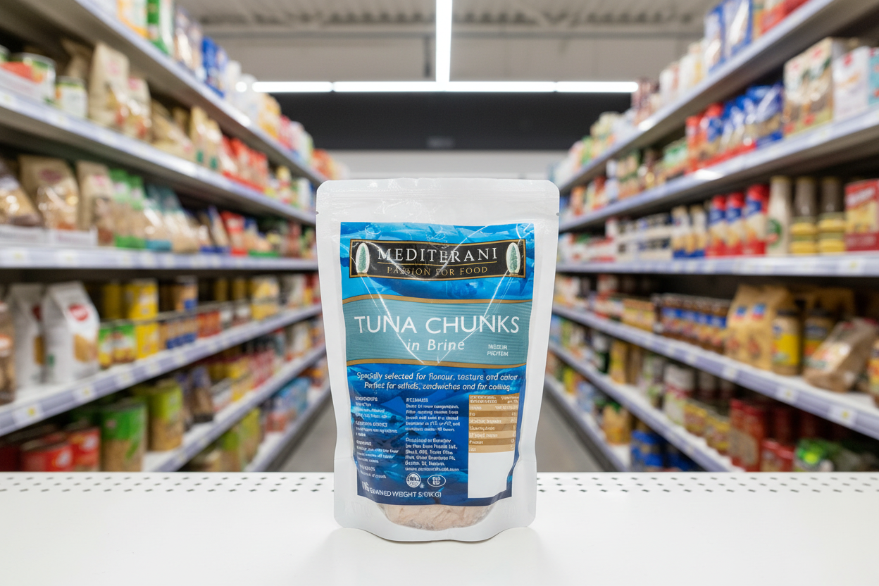 Mediterani Tuna Chunks In Brine 1Kg