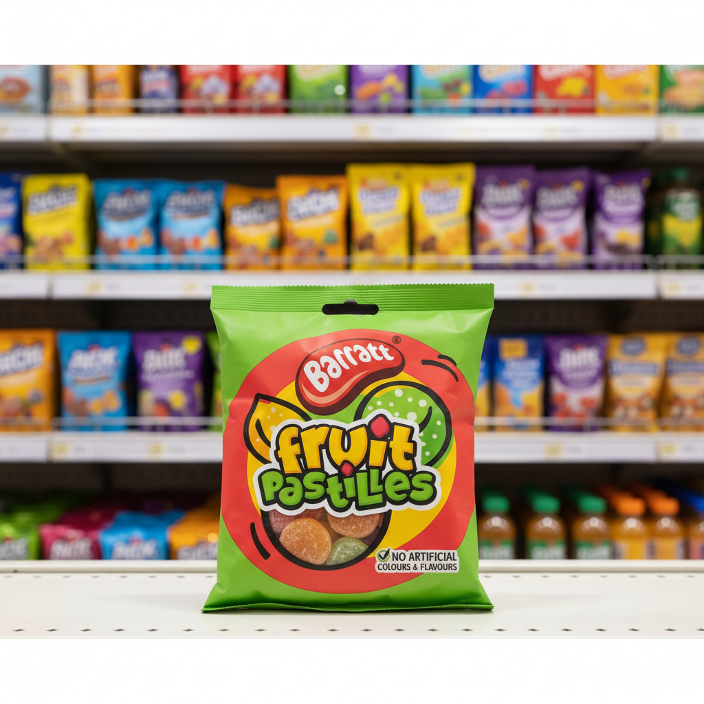 12 X Barratt Fruit Pastilles - 140Gm