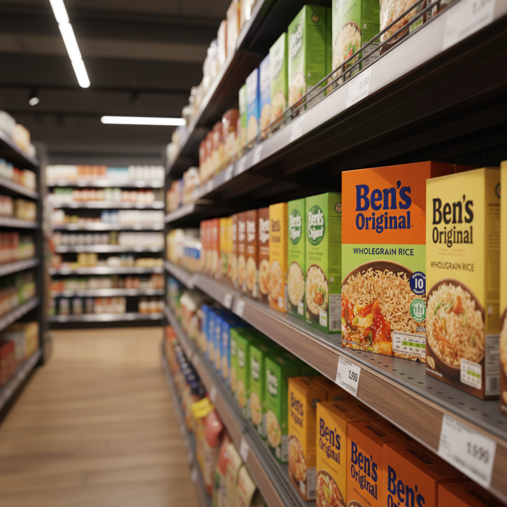 12 x Ben's Wholegrain Rice 500G