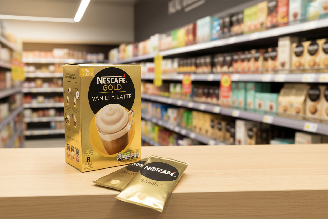 6 x Nescafé Vanilla Latte 8 X 18.5G (148G)