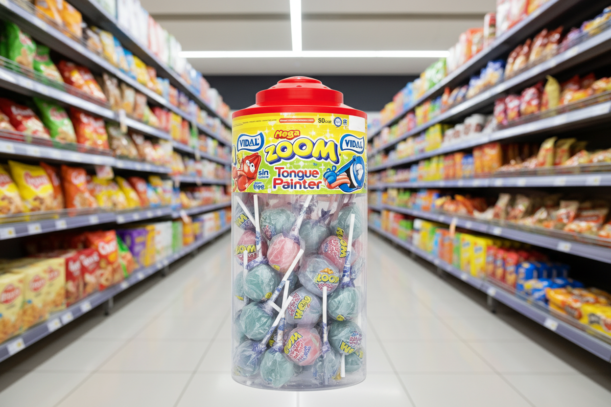 50 x Zoom Tongue Painter Lolly