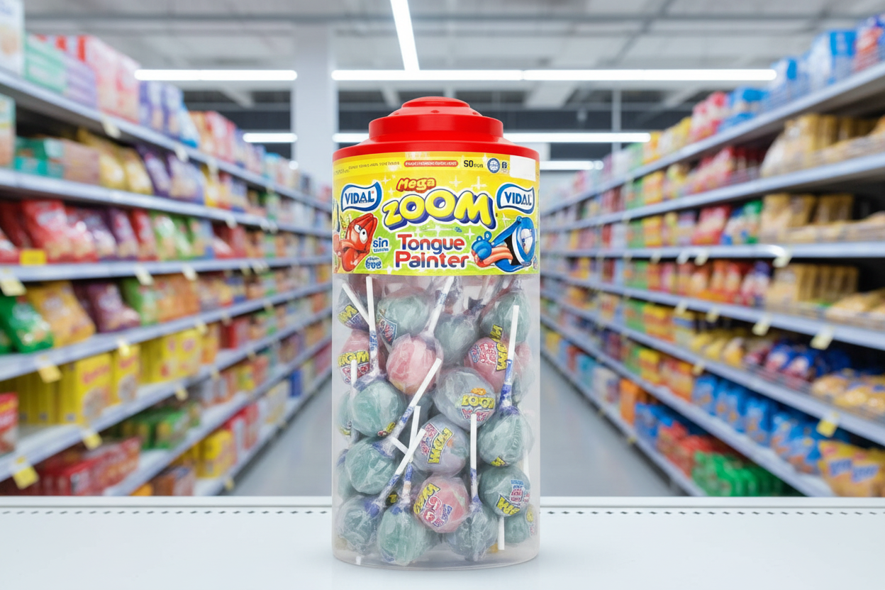 50 x Zoom Tongue Painter Lolly