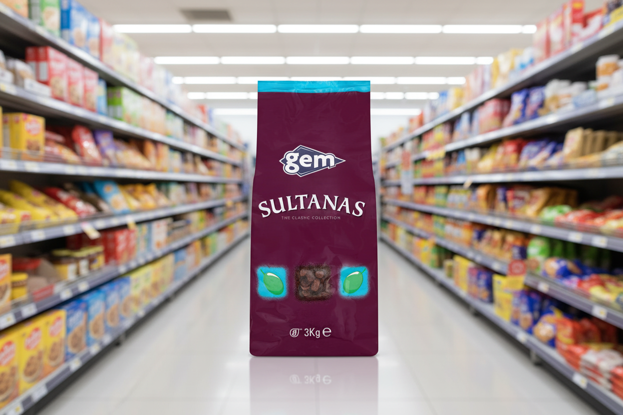 4 x Gem Sultanas 3Kg