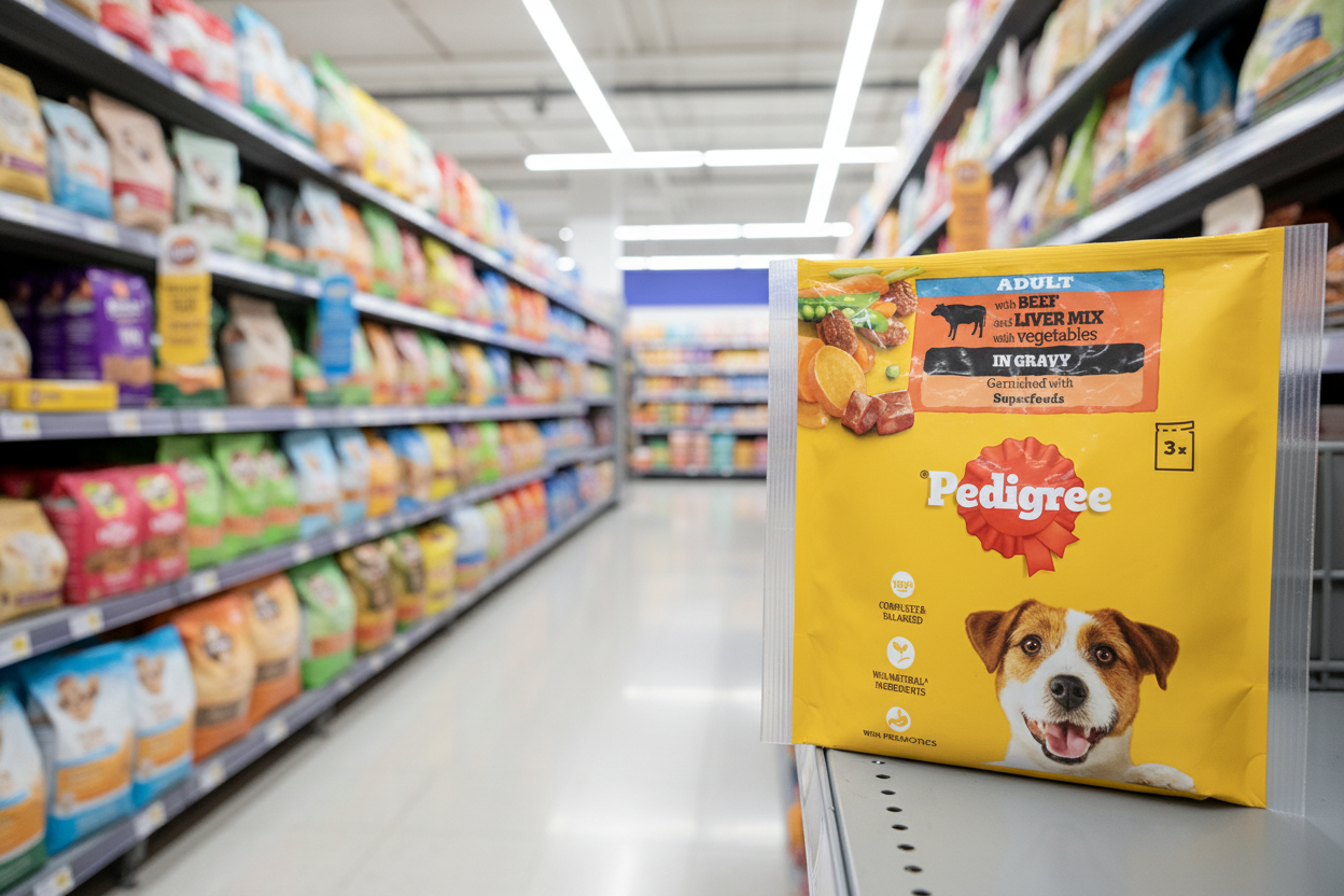 14 x Pedigree Dog Pouch Beef - 300GM