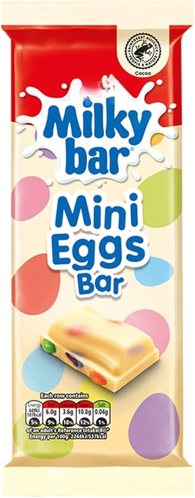 14 x Milkybar Mini Eggs Bar - 100GM