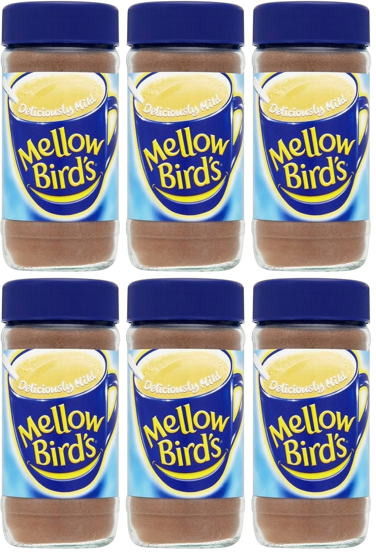 6 X Birds Mellow Coffee - 100G