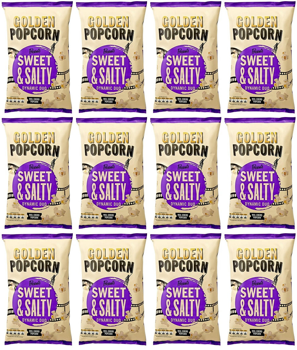 12 x Golden Popcorn Sweet & Salty - 70GM