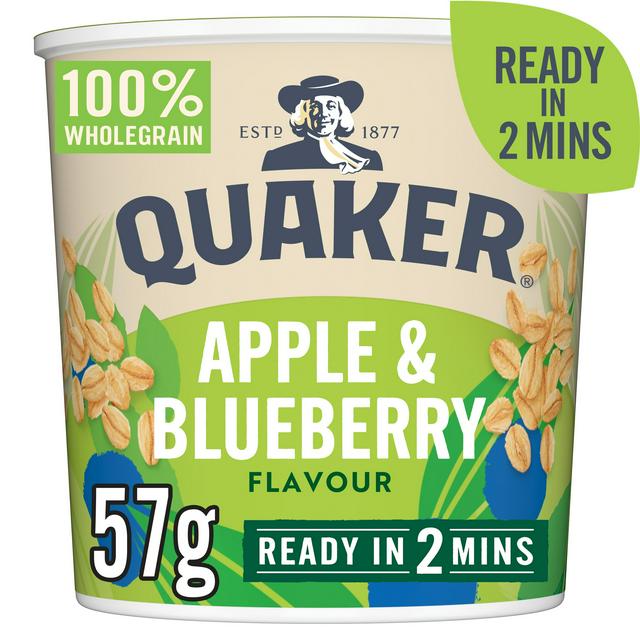 8 x Oats So Simple Express Pot  Apple & Blueberry - 57G