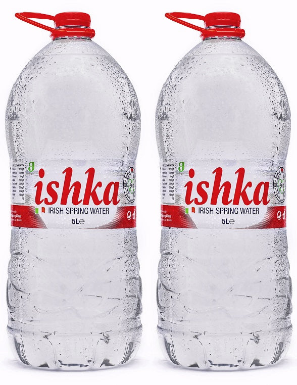 2 x Ishka Irish Spring Water 5 Litre
