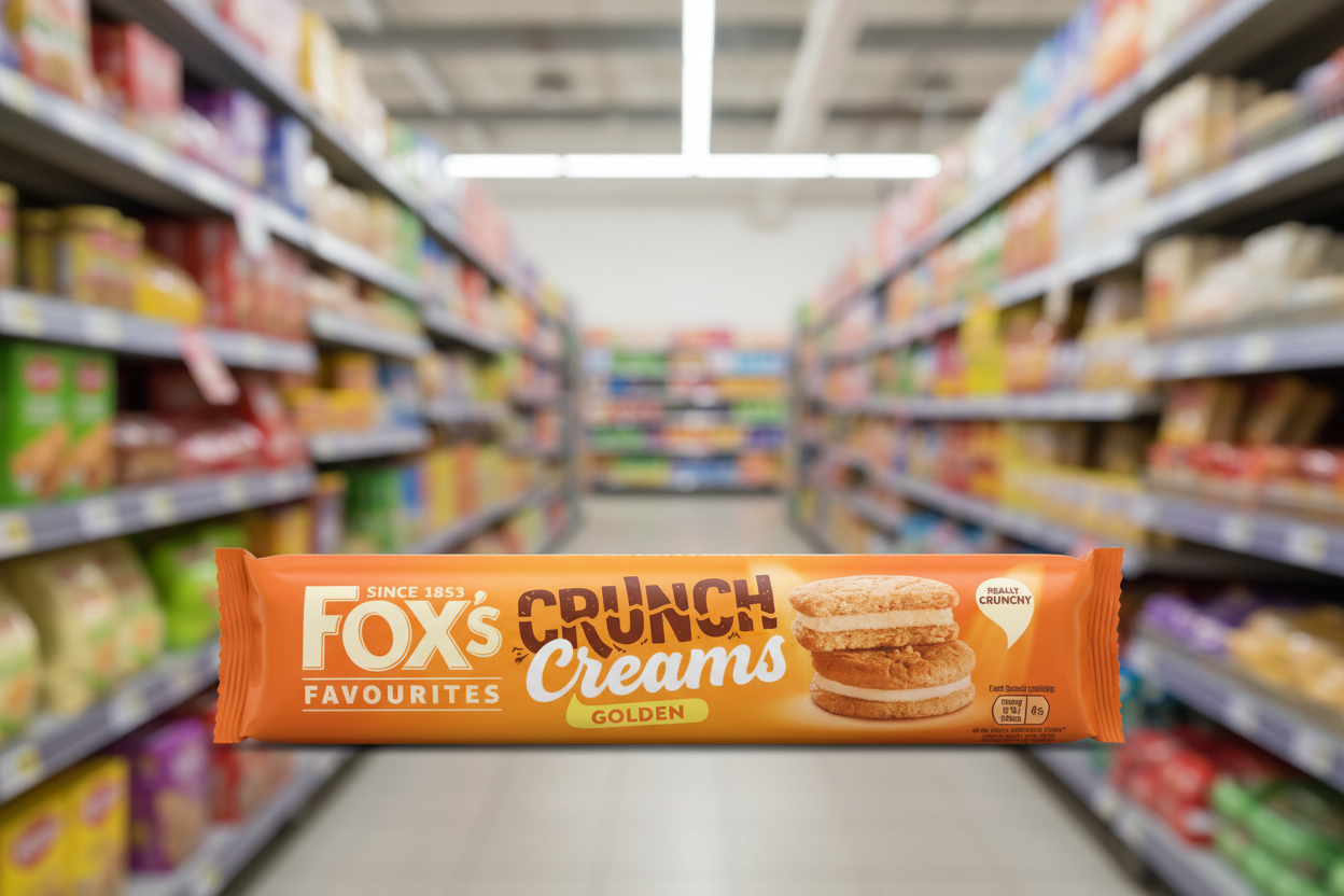 16 x Fox's Favourites Crunch Creams Golden 200G