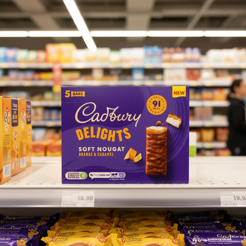 9 x Cad Delights Orange 5Pk 110G 9Ca