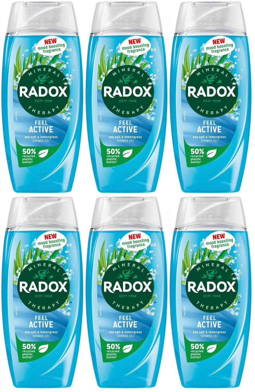 Radox Mineral Therapy Body Wash Feel Active 225 Ml