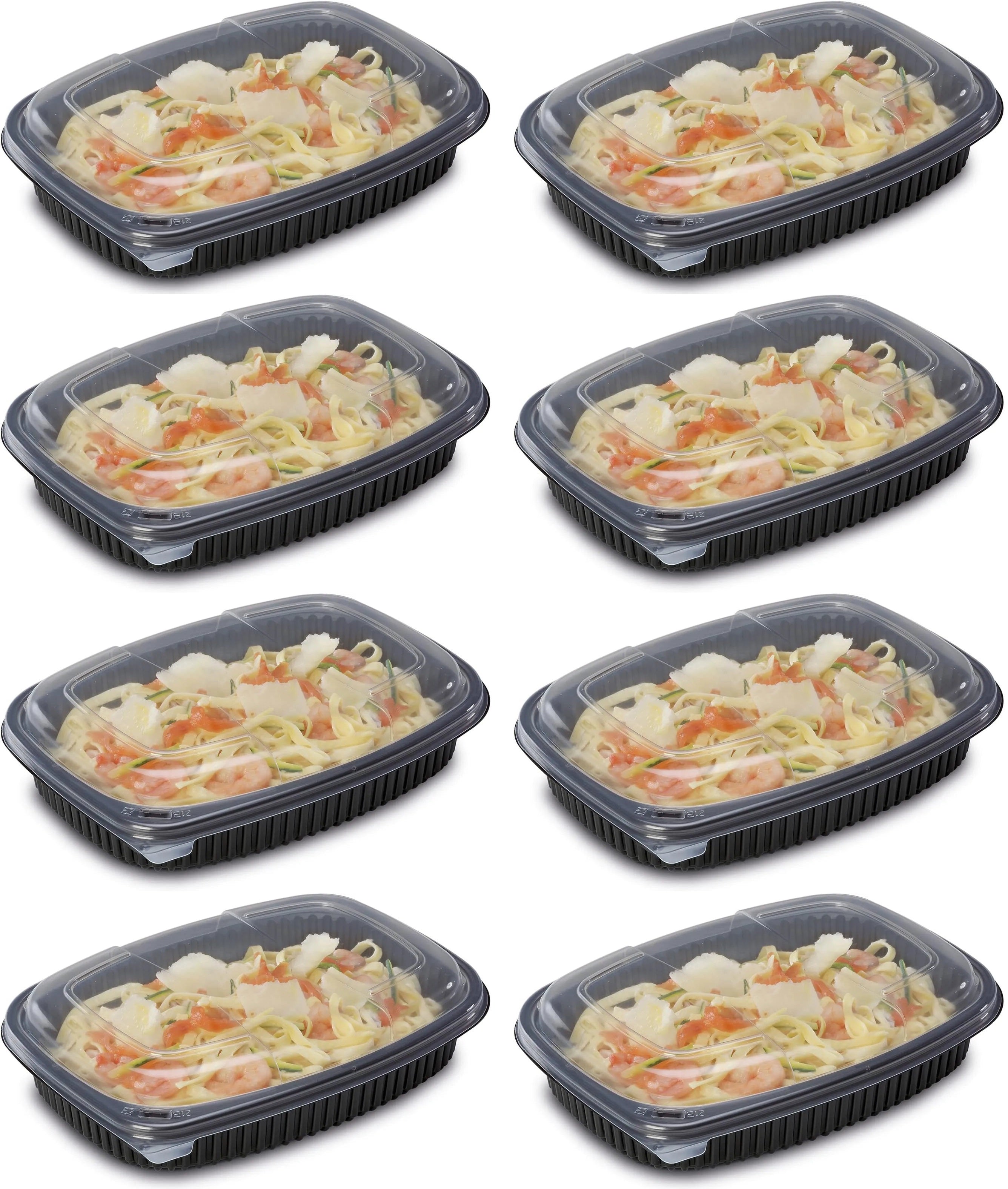 8 x 34Oz 1 Compartment Micro Cont (8X40`S) Cook1050N2C