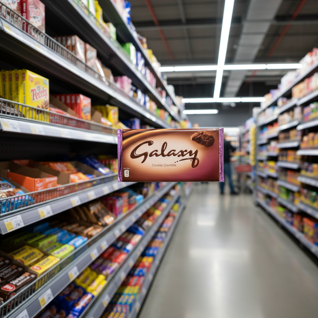 24 x Galaxy Cookie Crumble Chocolate Bar 114g