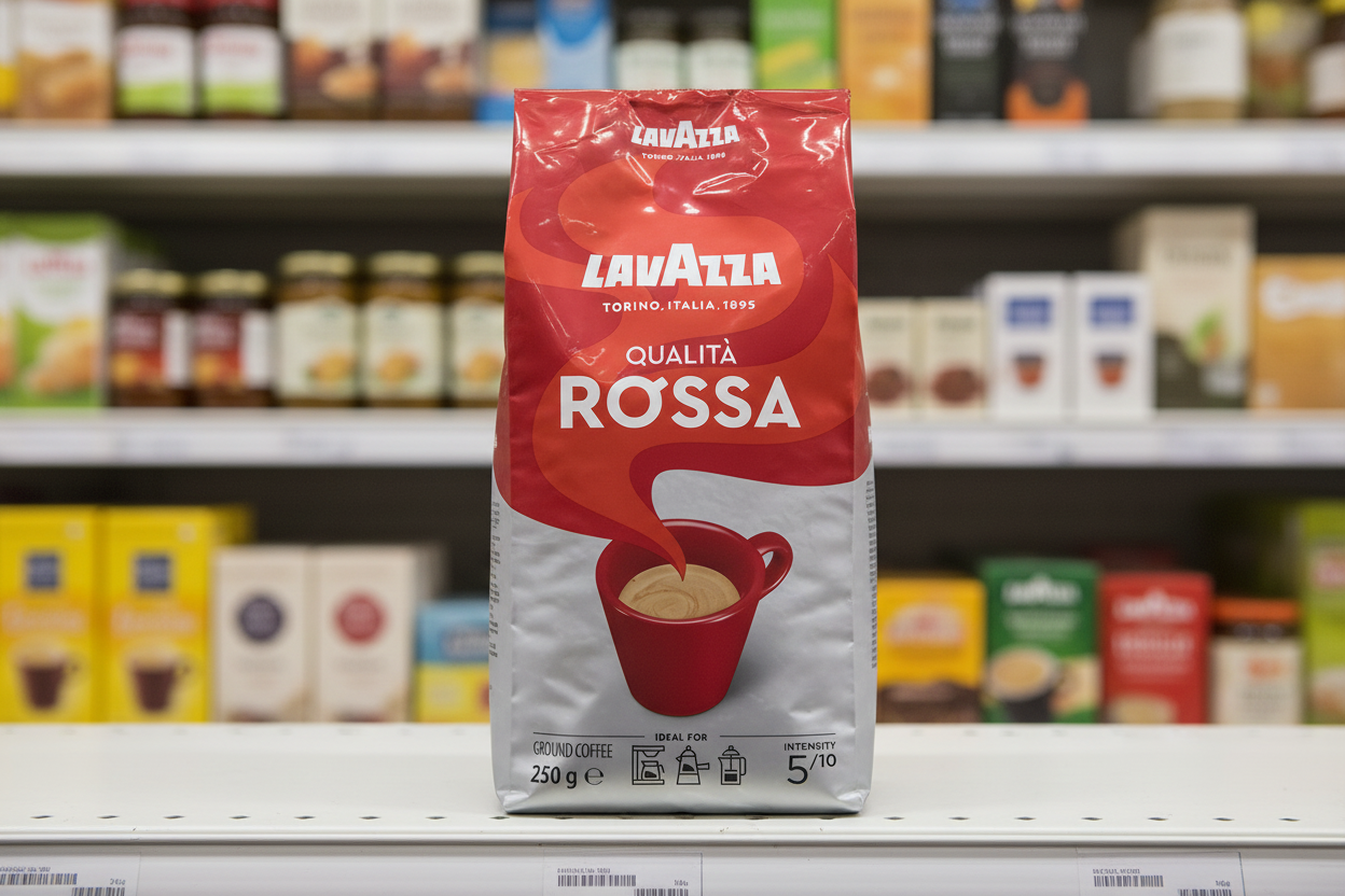 6 x Lavazza Qualità Rossa Ground Coffee 250G