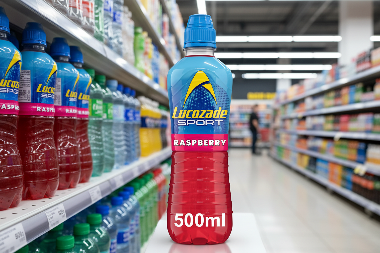 12 x Lucozade Sport Raspberry  - 500ML