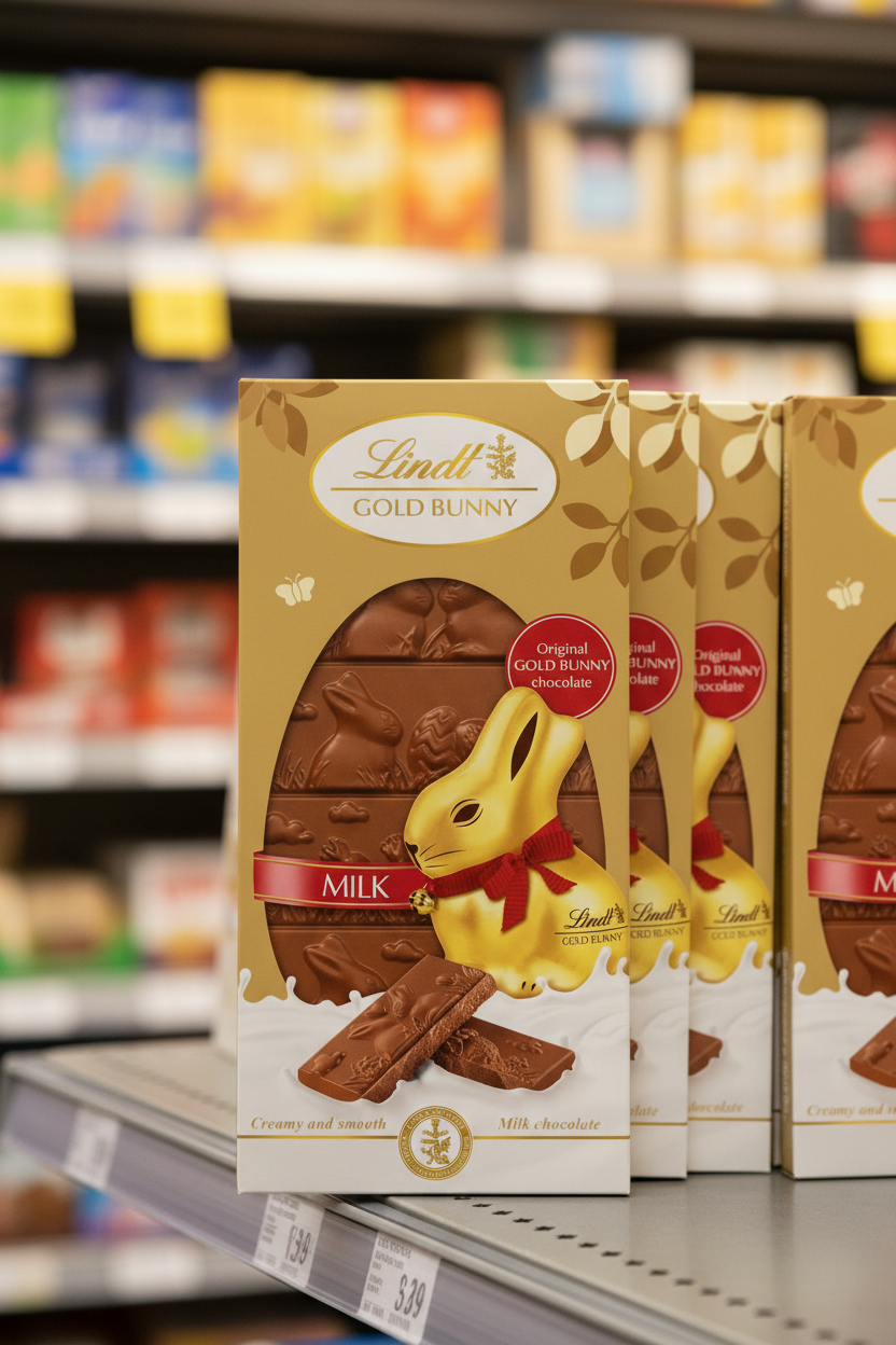 18 X Lindt Gold Bunny Bar - 120Gm
