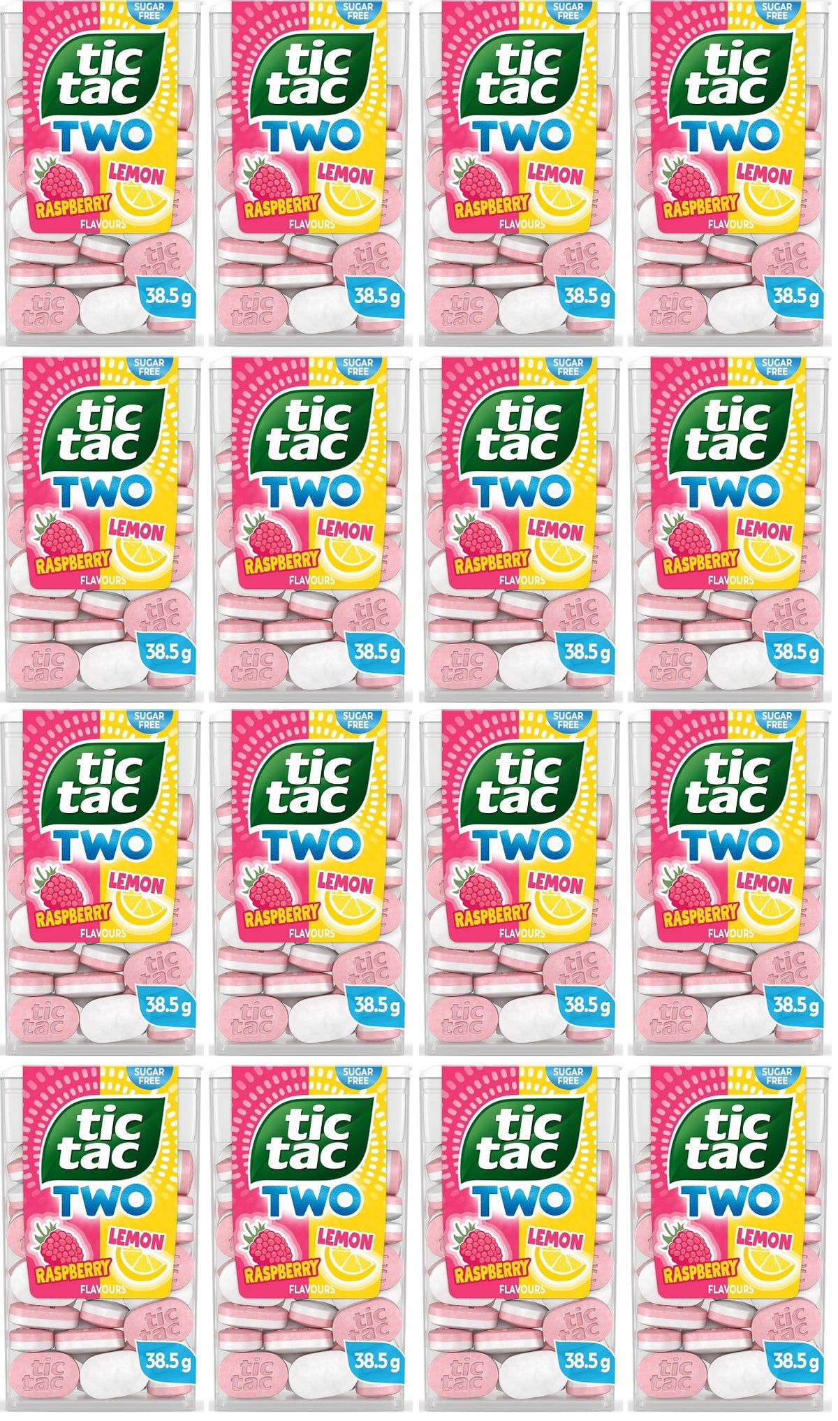 16 X Tic Tac Two Raspberry Lemon - 38.5G