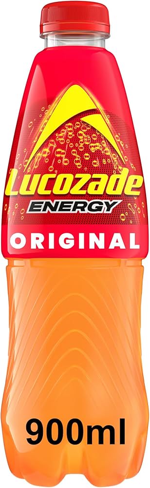 12 x Lucozade Energy Drink Original 900Ml