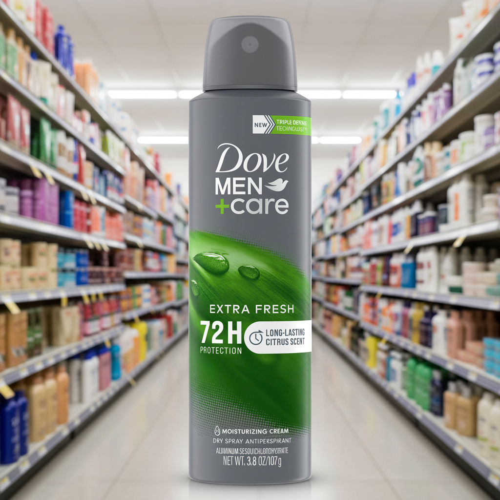 6 x Dove Extra Fresh Anti-Perspirant Aerosol 200Ml