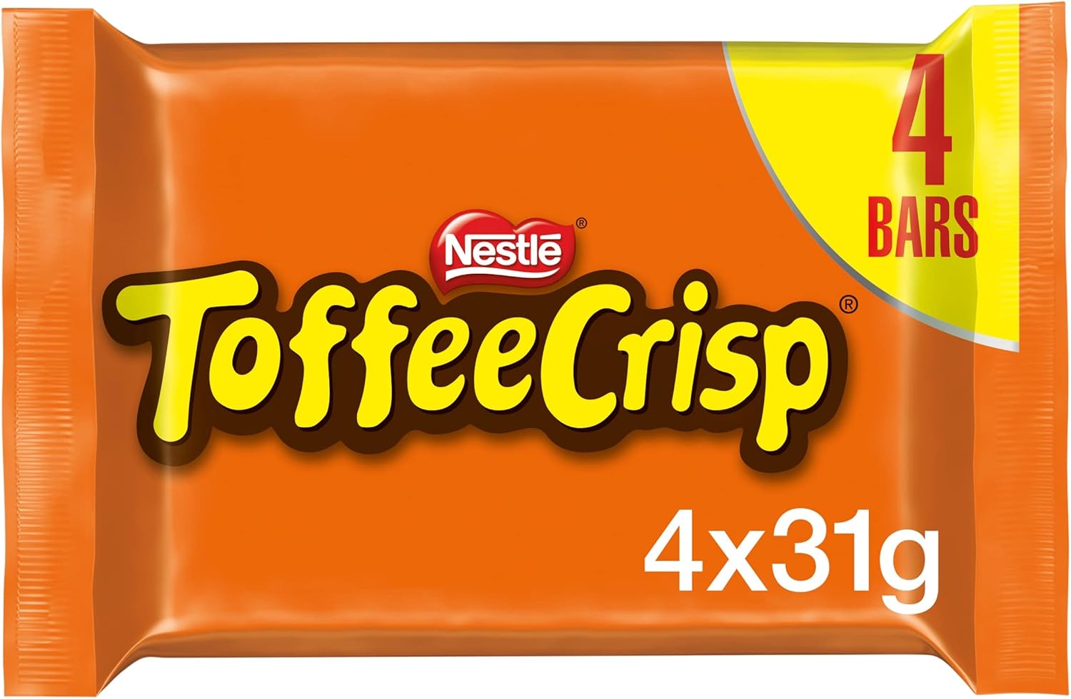 14 x Toffee Crisp Bars 4 X 31G (124G)