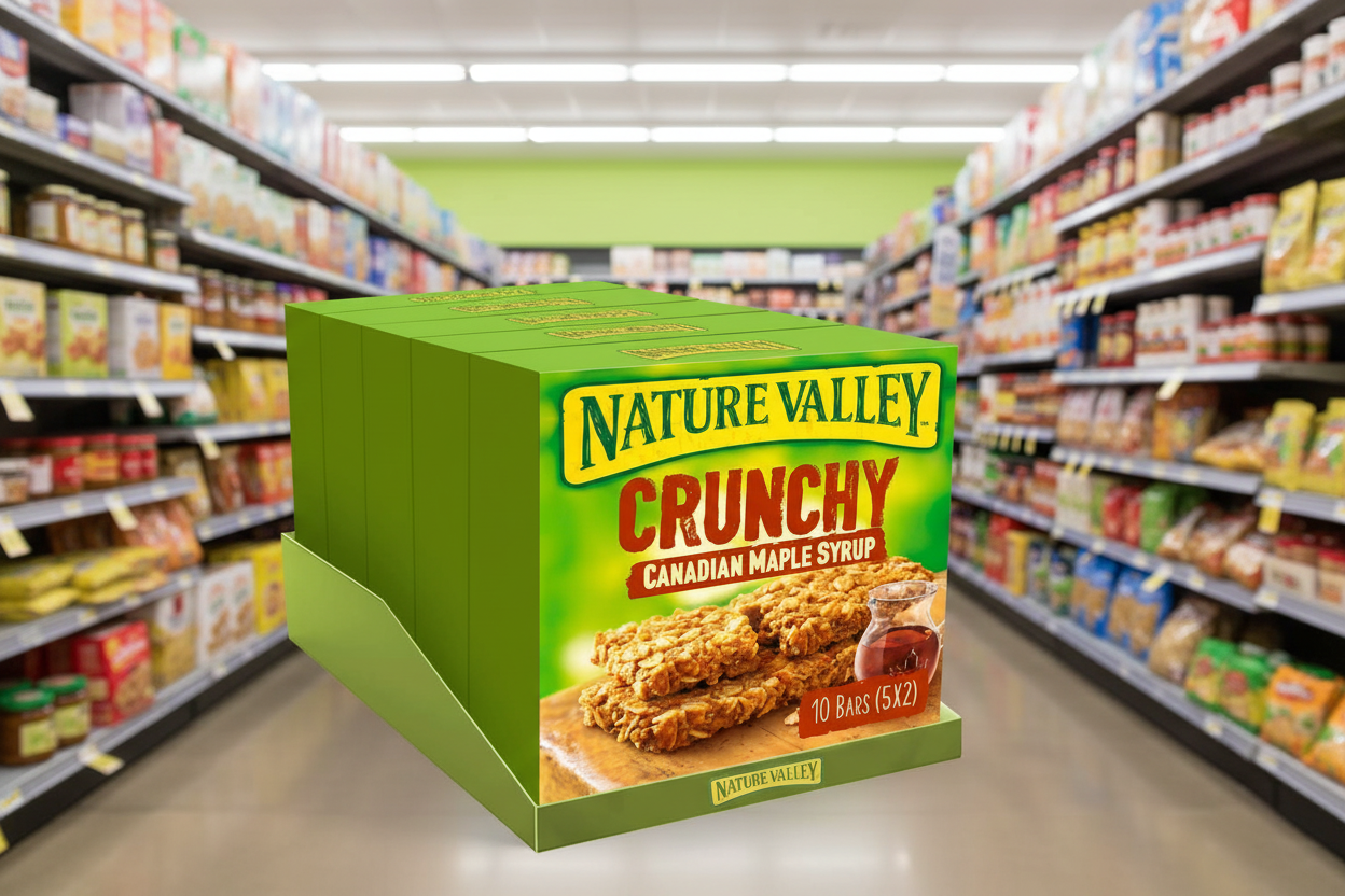 5 x Nature Valley Crunchy Canadian Maple Syrup 5 X 42G (210G)