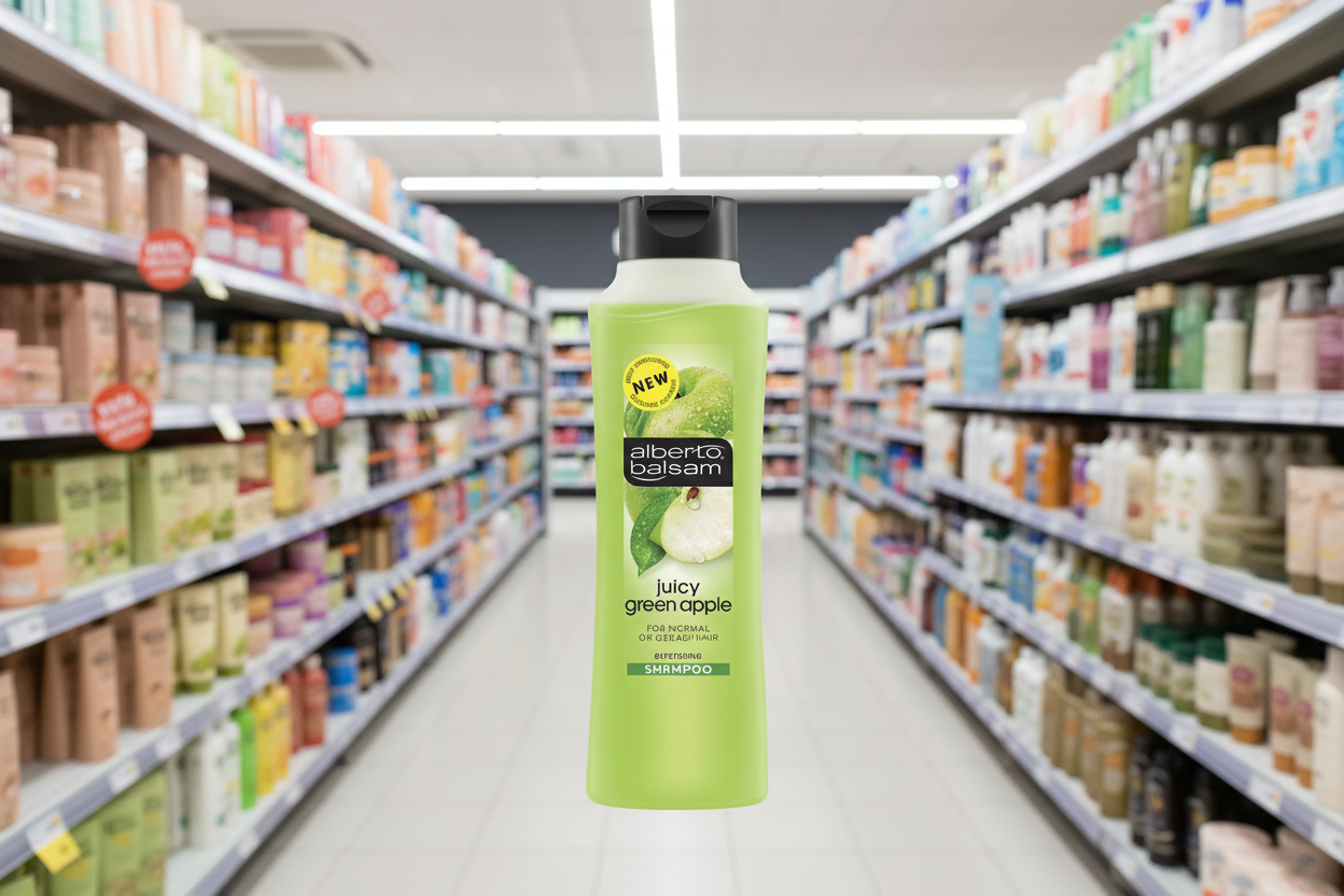 6 x Alberto Balsam Shampoo Green Apple - 350ML
