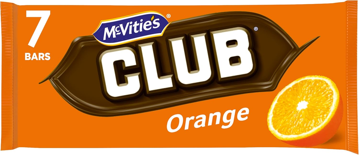 Mcvities Club Orange 7pk - 154GM