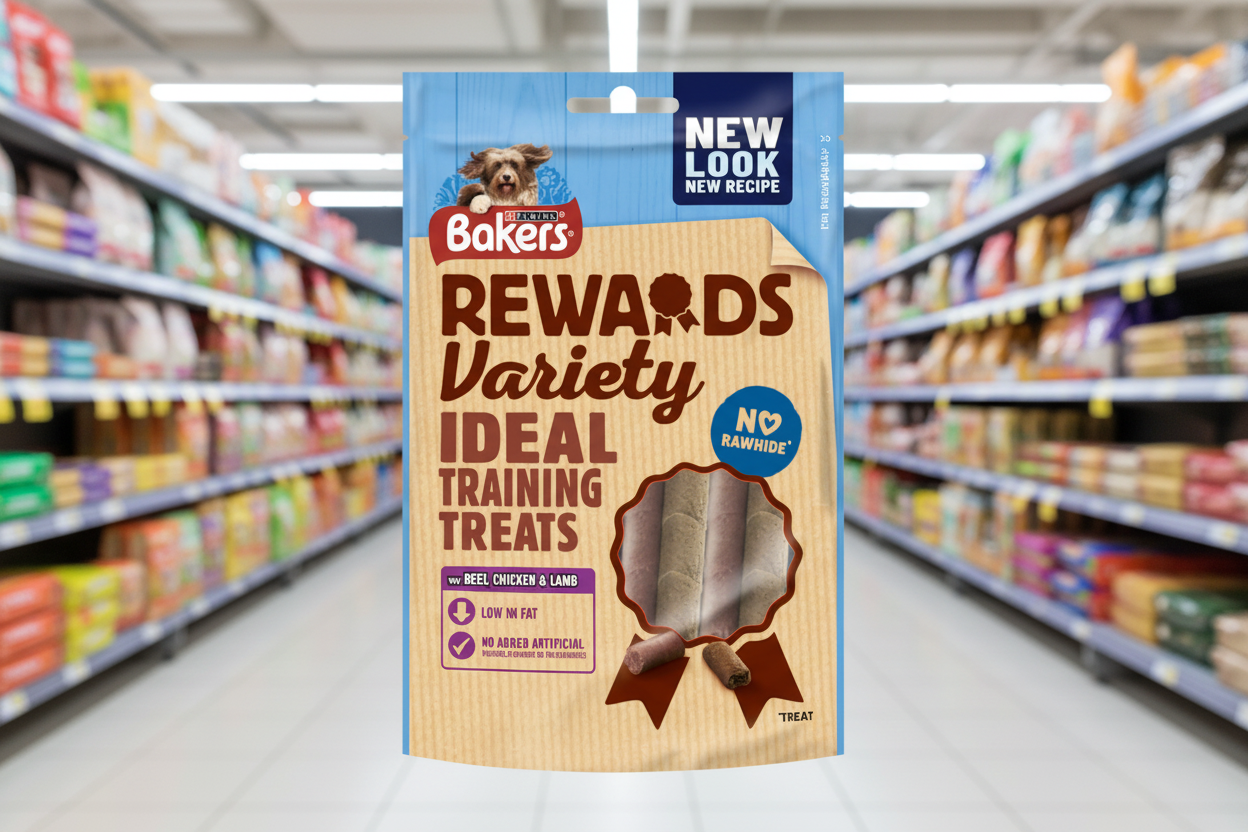8 x Purina Bakers Rewards Variety 100Gm