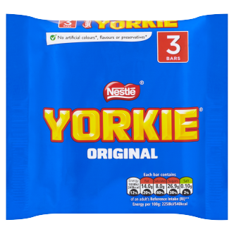 Nestle Yorkie Milk 3Pk 3X46Gm