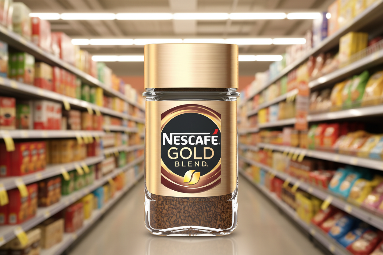 12 x Nescafe Gold Blend Instant Coffee - 95G