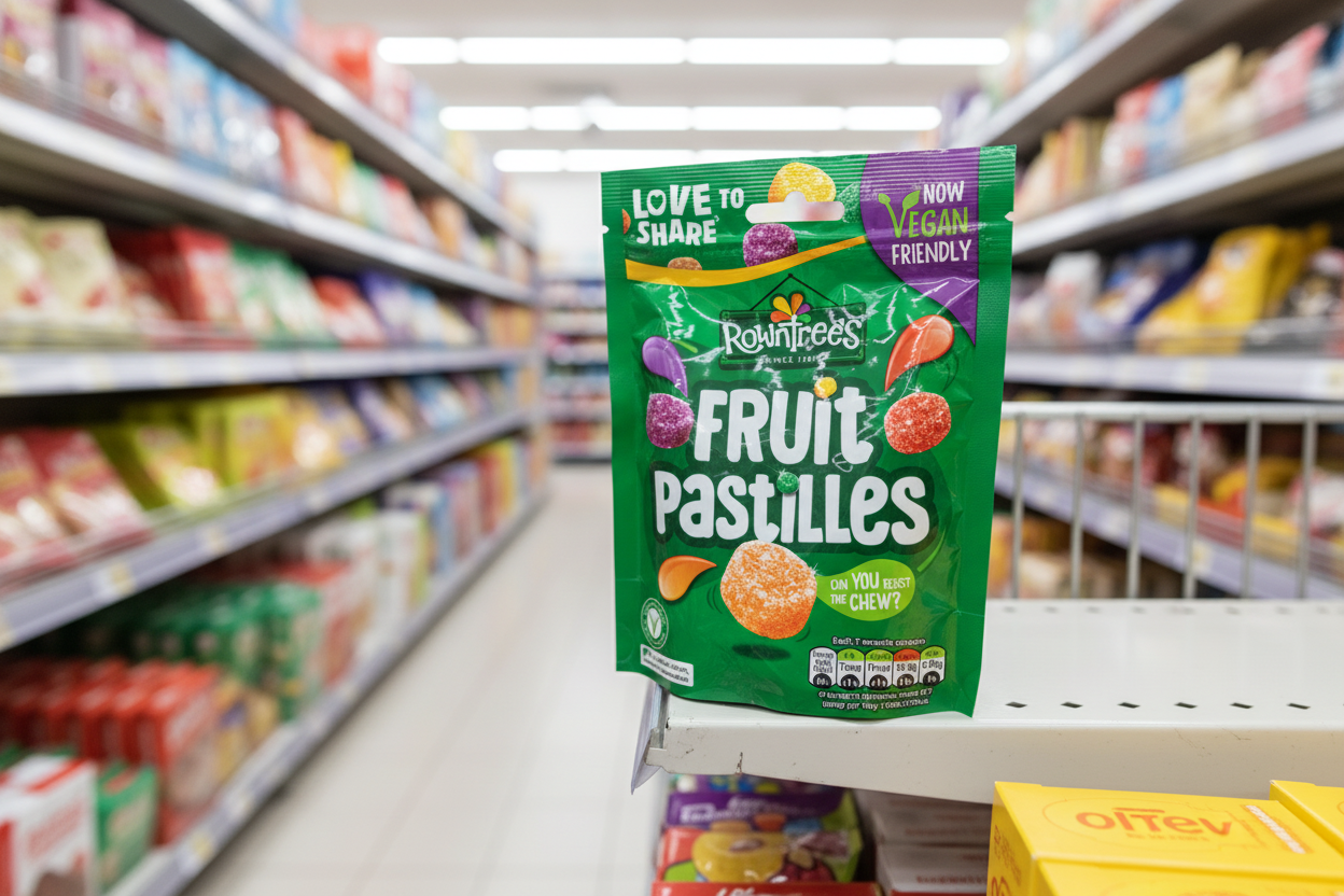 10 x Rowntree's Fruit Pastilles Pouch 143G