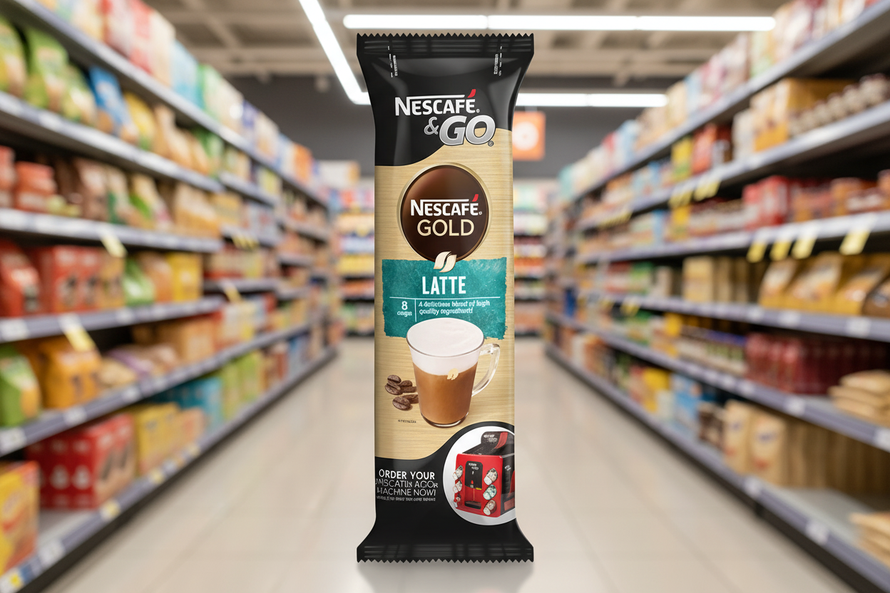8 X Nescafe Go Latte Cup Cup