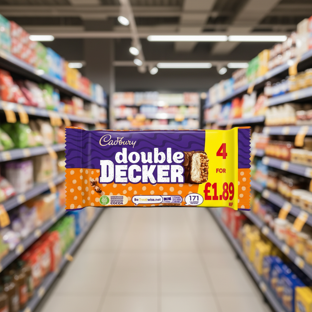8 x Cadbury Double Decker 4pk - 149.2GM
