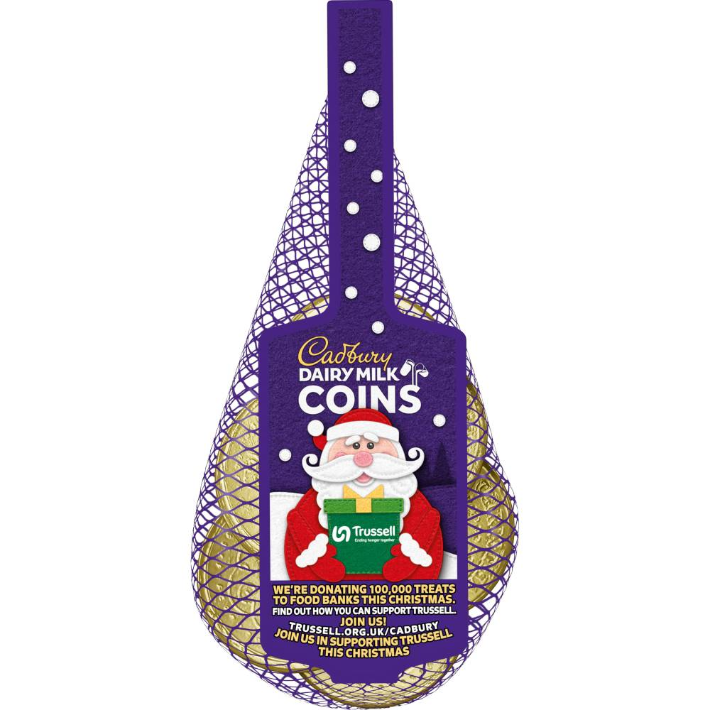 24 x Cadbury Dairy Milk Coins Coins - 70GM