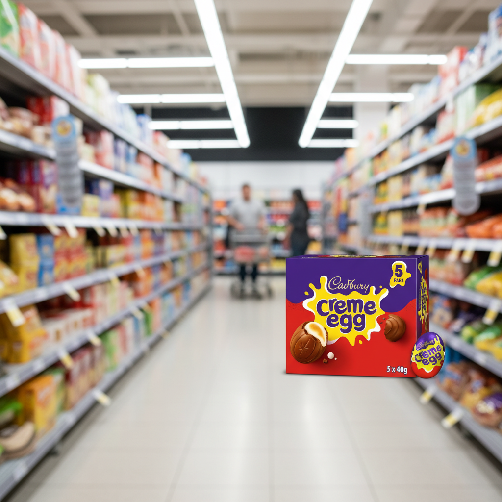 28 x Cadbury Creme Egg 5 Pack - 200GM