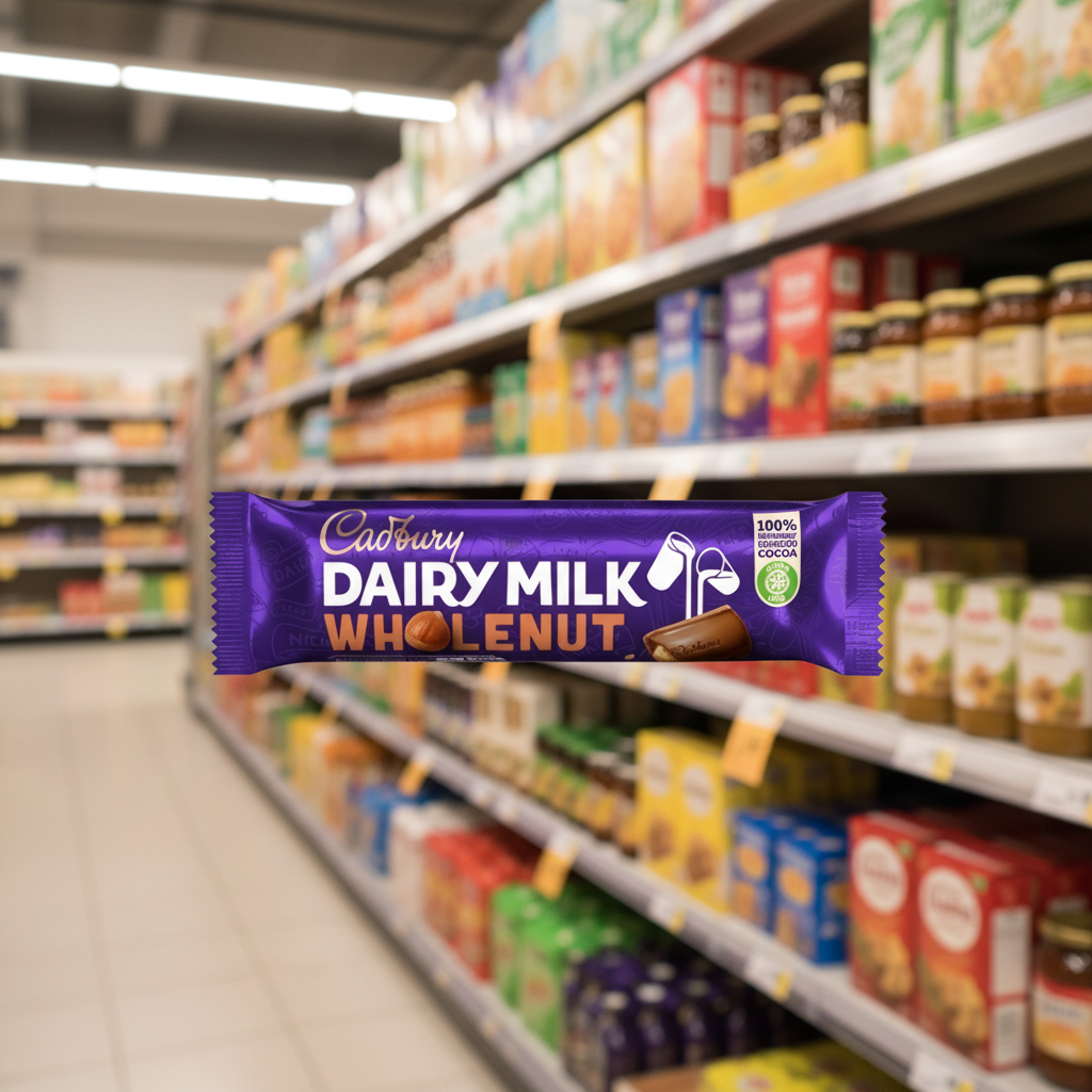 48 x Cadbury Wholenut Std 45G