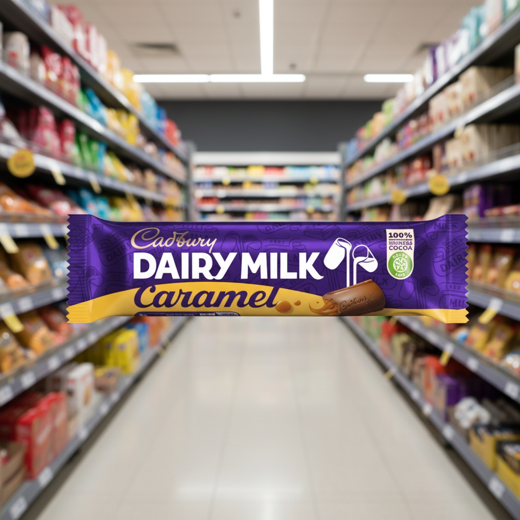 48 x Cadbury Dairy Milk Caramel 45Gm