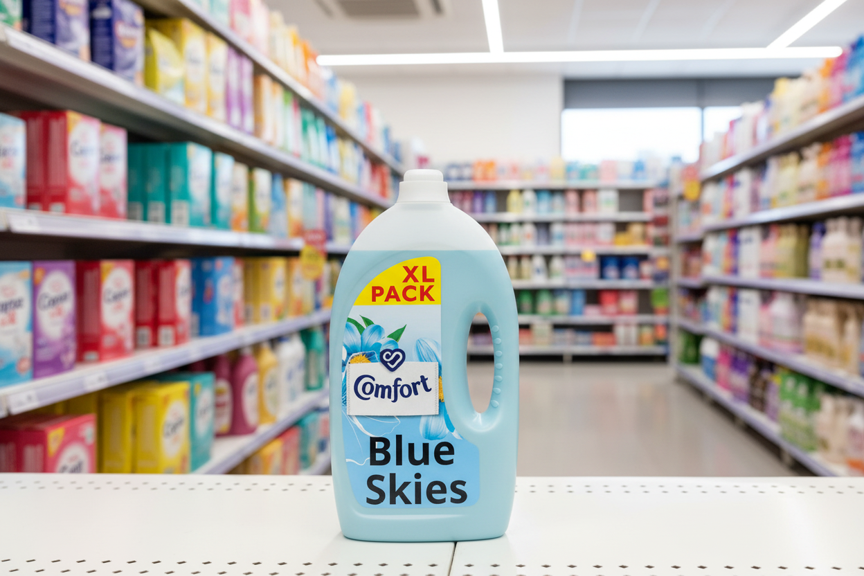 4 x Comfort  Fabric Conditioner Blue Skies 83 Washes (2.49 L)